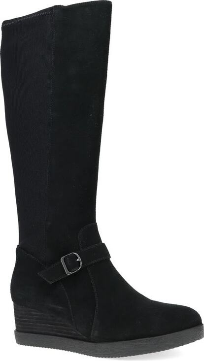 Dansko Shoes - Dansko women's Shelia tall wedge boots EU 39 black suede $210 knee high